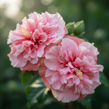 Hibiscus Mutabilis Double Pink Flower Seeds for Planting