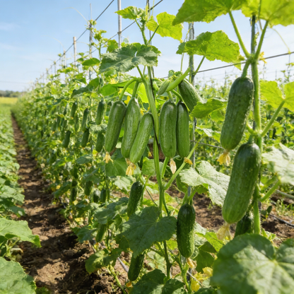 Harmonie Cucumber Seeds Productive Crisp Ideal for Fresh Eating and Pickling