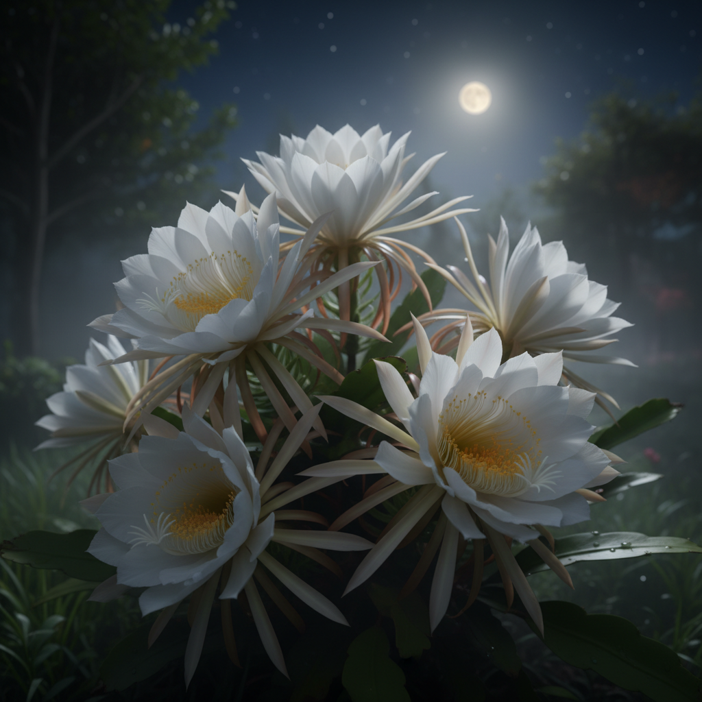 Night-Blooming Cereus Cactus Seeds – Queen of the Night for Planting