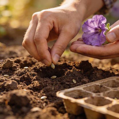Lilac Petunia Seeds for Gardens and Containers