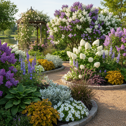 Lilac White Flower Seeds – Elegant & Fragrant Garden Blooms