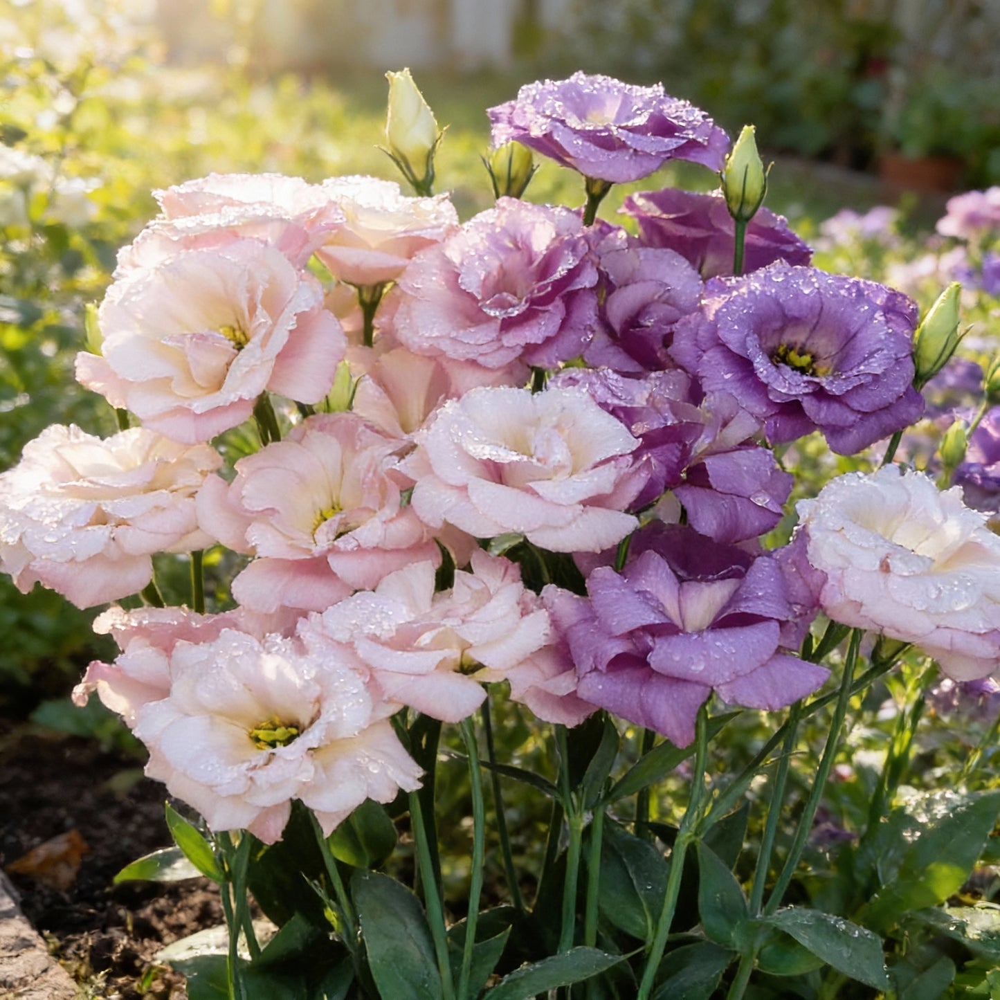 Mixed Lisianthus Flower Seeds for Planting (100 PCS) – Elegant Cut Flowers for Home Garden