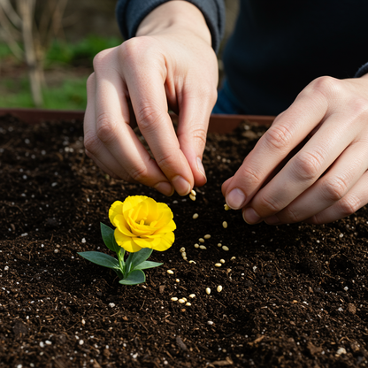 Lisianthus Rosita 2 Yellow Seeds for Gardens and Bouquets