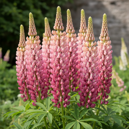Lupin Russell The Chatelaine Pink Flower Seeds