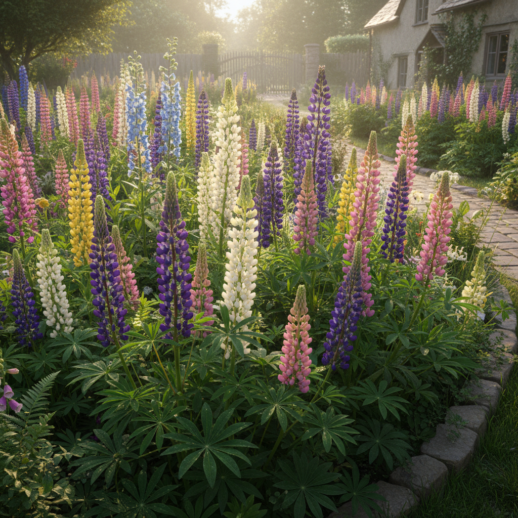 Lupine Flower Seeds - Mixed Lupine Flower Seeds for Garden