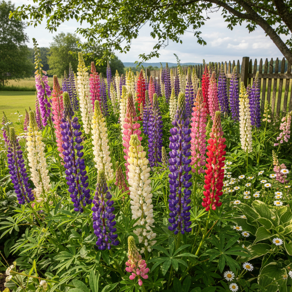 Lupine Flower Seeds - Mixed Lupine Flower Seeds for Garden