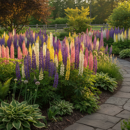 Lupinus Russellii Chandelier Flower Seeds for Garden Planting