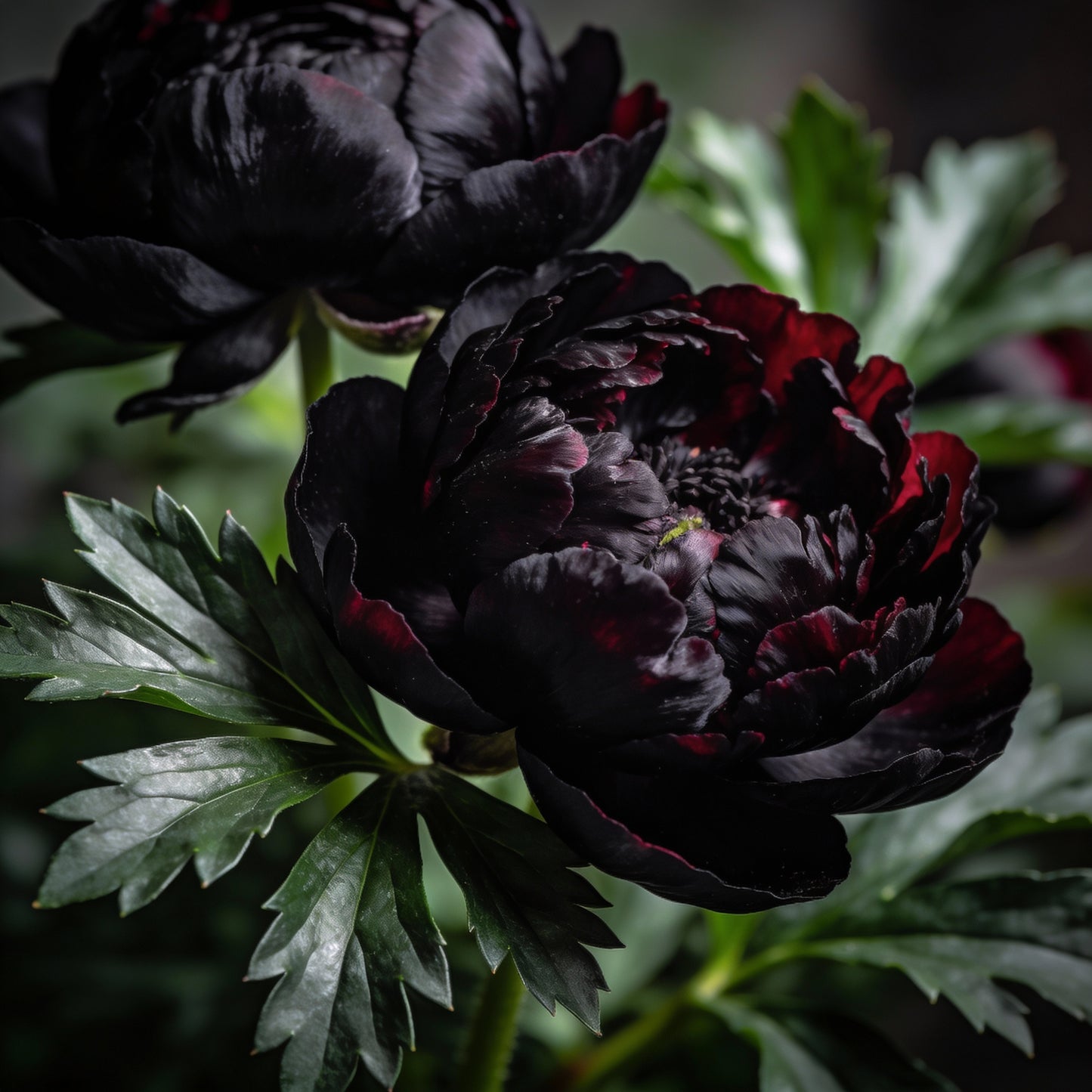Papaver Paeoniflorin Black Peony Seeds for Garden Planting