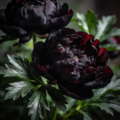 Papaver Paeoniflorin Black Peony Seeds for Garden Planting