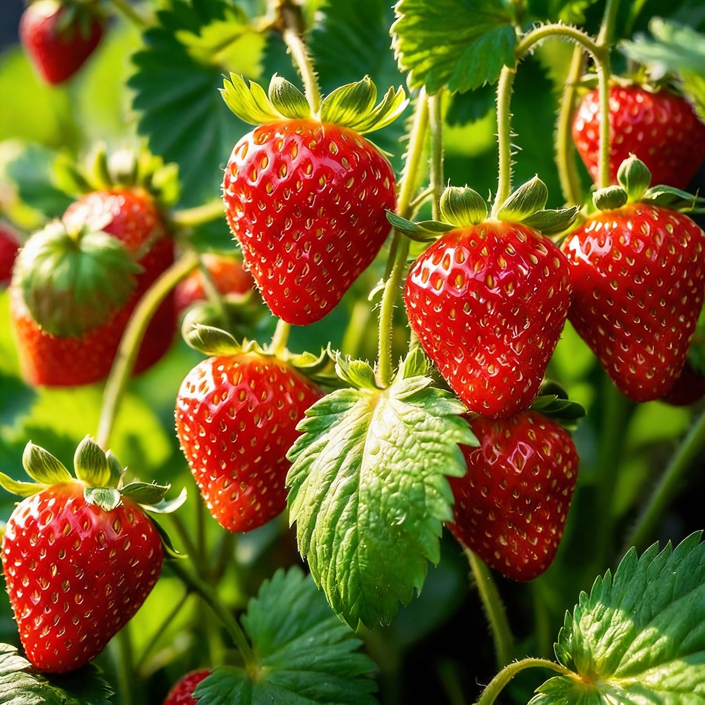 Rügen Strawberry Seeds – Everbearing Alpine Strawberry (Fragaria vesca)
