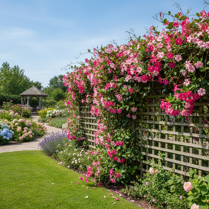 Climbing Mandevilla Sanderi Flower Seeds - Mandevilla Flower Seeds for Garden