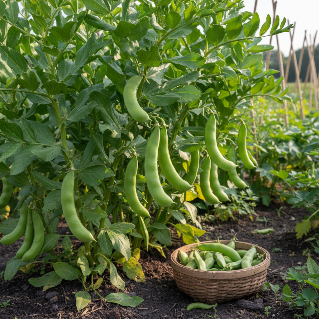 Broad Bean Vegetable Seeds – Nutritious & High-Yield Garden Beans