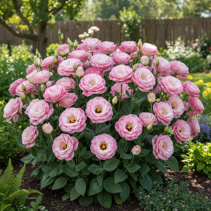 Lisianthus Rosita 2 Pink Flash II Seeds for Gardens and Bouquets