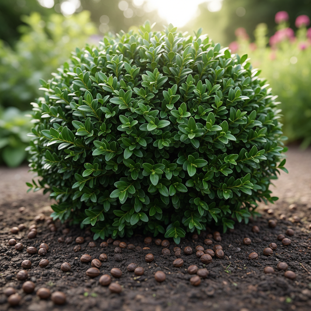 Green Beauty Boxwood Seeds for Planting – Lush Evergreen Shrub for Elegant Hedges & Borders