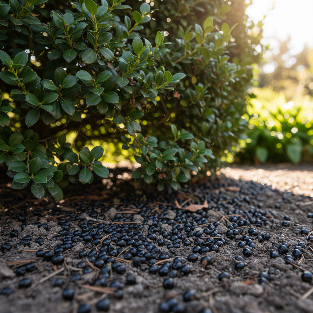 Inkberry Holly Seeds for Planting – Ilex glabra Hardy Evergreen Shrub with Year-Round Interest
