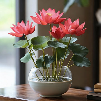 Red Lotus Flower Seeds for Garden Planting