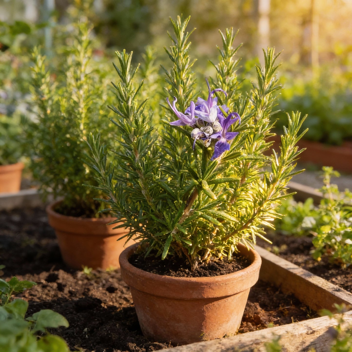 Organic Rosemary Seeds – Fragrant Culinary Herb for Garden