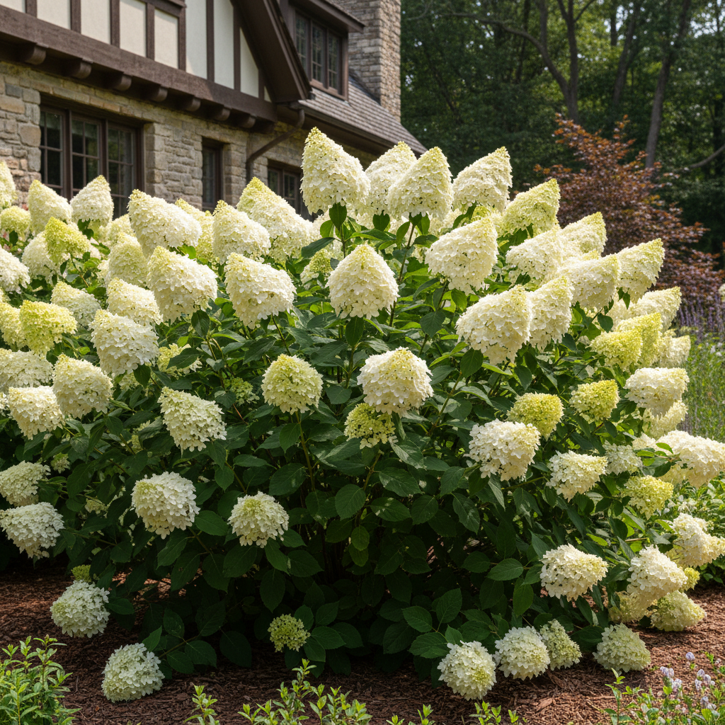 Panicle Hydrangea Seeds for Planting – Stunning Cone-Shaped Blooms