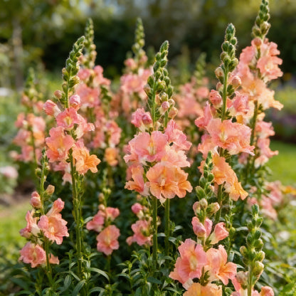 Peach Snapdragon Flower Seeds for Garden Planting