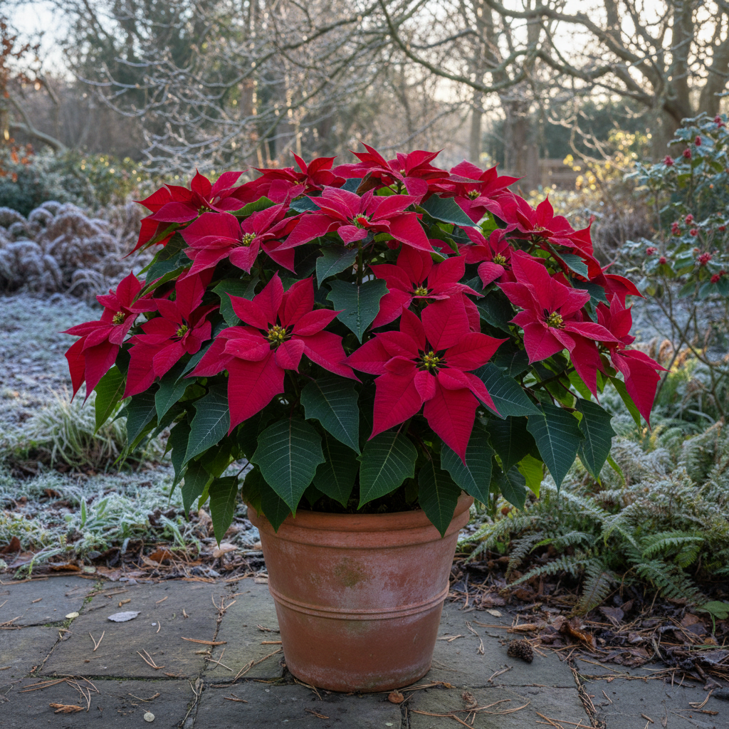Poinsettia Seeds for Planting – Christmas Star Perennial Ornamental Plant
