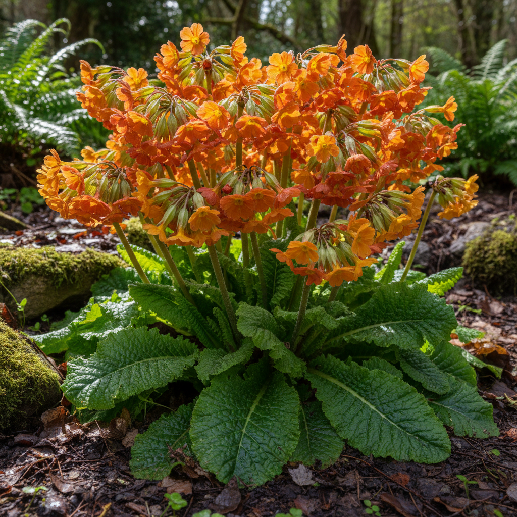 Primula Florindae Orange Flower Seeds for Garden Planting