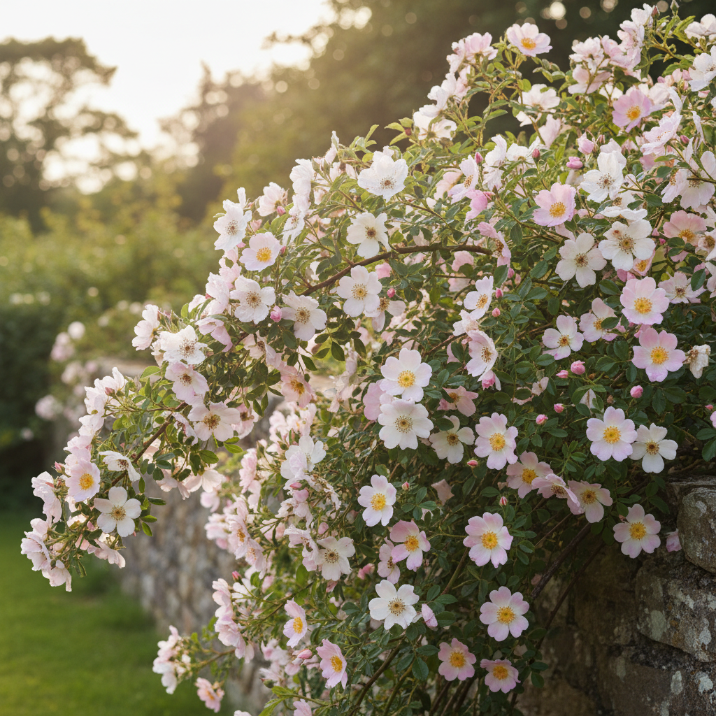 Rosa Canina Flower Seeds for Garden Planting