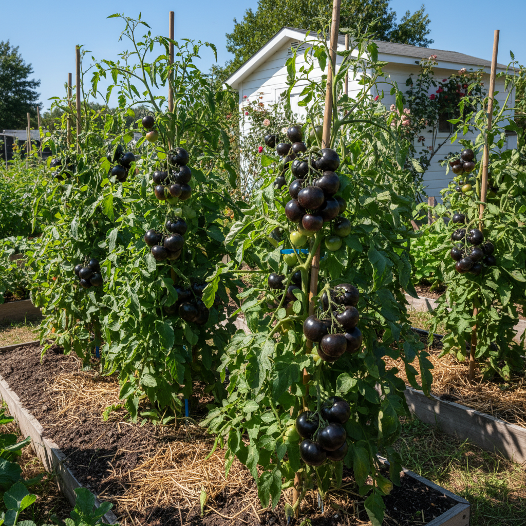 Tomato Black Moon Vegetable Seeds for Planting