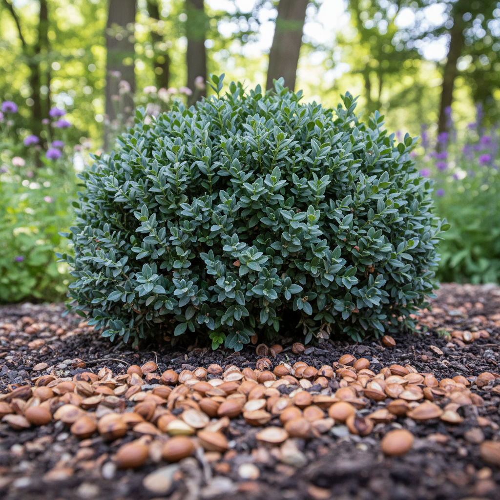 Vardar Valley Boxwood Seeds for Planting – Cold Hardy Evergreen Shrub with Blue-Green Foliage