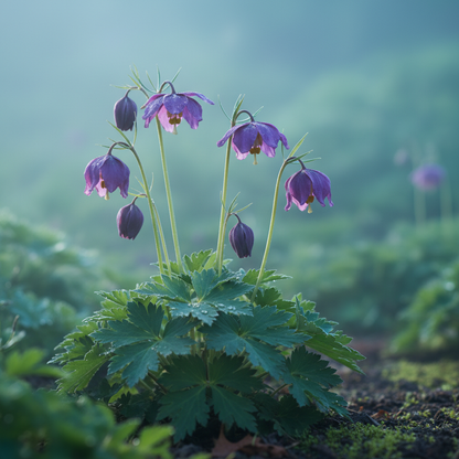 Meconopsis Baileyi Hensol Violet Flower Seeds for Garden Planting