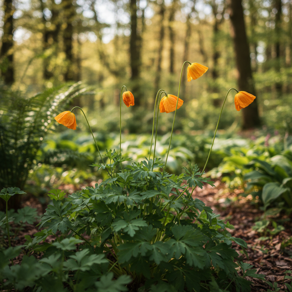 Meconopsis Cambrica Frances Perry Flower Seeds for Garden Planting