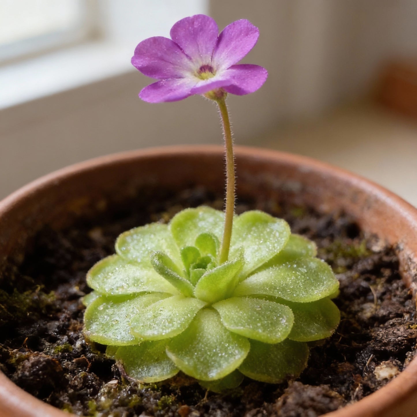 Mexican Butterwort Seeds for Planting (Pinguicula) – Carnivorous Ornamental Flower Plant