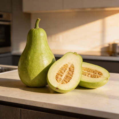 F1 Hybrid Pot Shaped Bottle Gourd Seeds for High Yield and Home Gardening