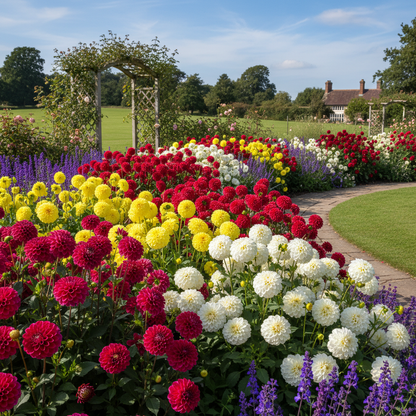 Mix Dahlia Pompon Flower Seeds for Planting