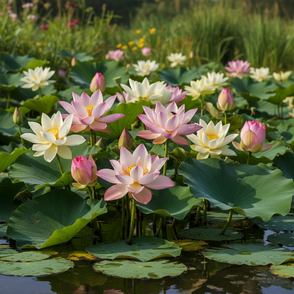 Premium Mix Lotus Flower Seeds - Lotus Flower Seeds for Garden