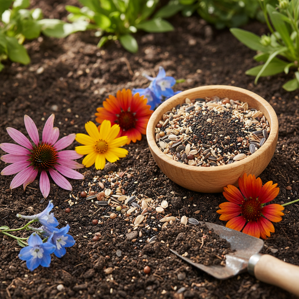 Wintering Together Perennial Flower Seeds - Mixed Perennial Flower Seeds for Garden