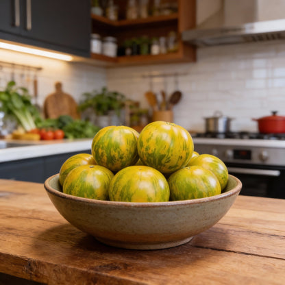 Tomato Green Zebra Seeds Premium Quality for Gardening