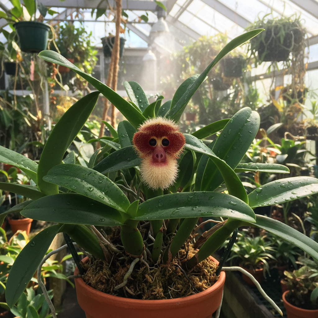 Monkey Face Orchid Flower Seeds – Exotic Premium Ornamental Blooms