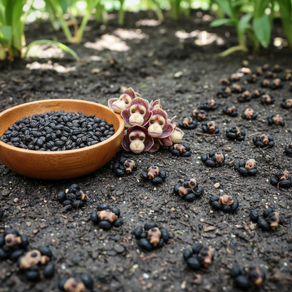 Monkey Face Orchid Flower Seeds – Exotic Premium Ornamental Blooms