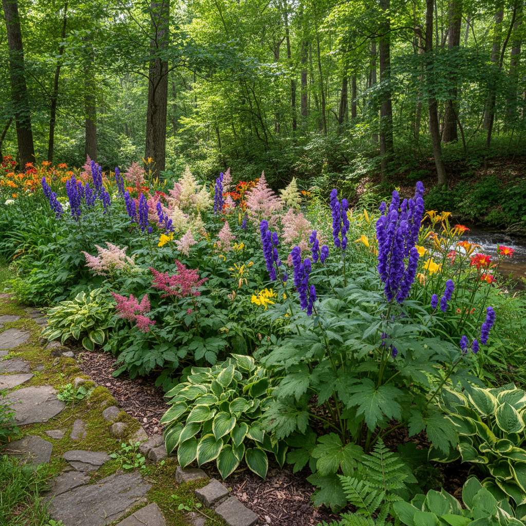 Monkshood Aconitum Napellus Perennial Flower Seeds - Monkshood Flower Seeds for Garden