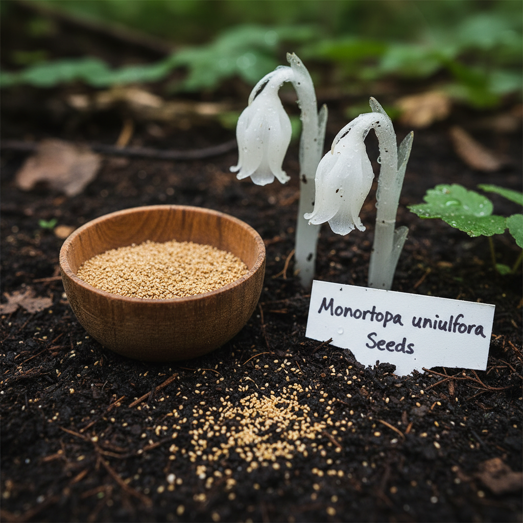 Monotropa Uniflora Seeds – Indian Pipe Flower for Planting