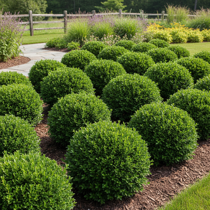 Compact Evergreen Shrub with Glossy Foliage – Low Maintenance Ornamental Perennial