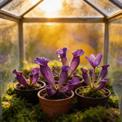 Purple Butterwort Flower Seeds for Planting
