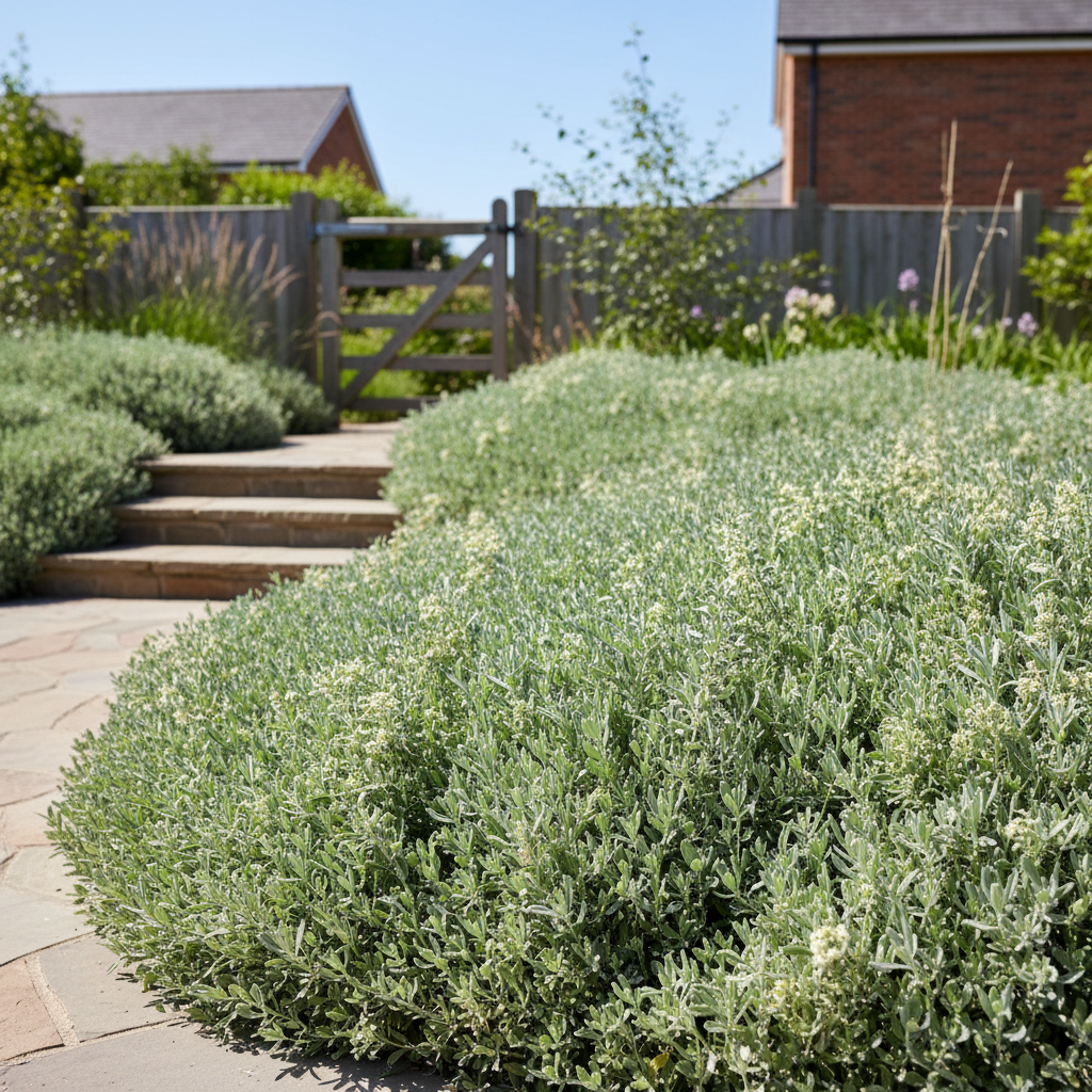 Soft Silver-Green Foliage on a Spreading Shrub – Hardy Ornamental Perennial