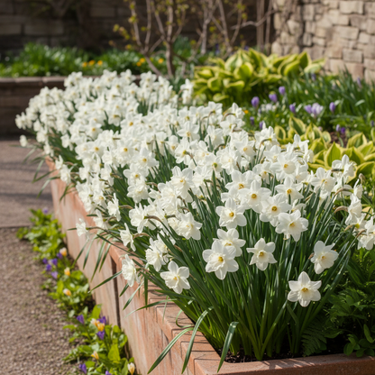 Narcissus Thalia White Daffodil Seeds for Garden Planting