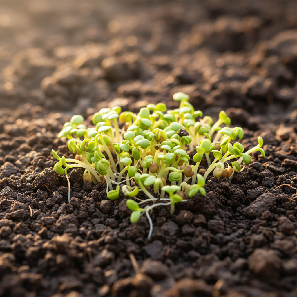 Golden Harvest Mustard Green Seeds for Planting – Leafy Greens for Home Gardens