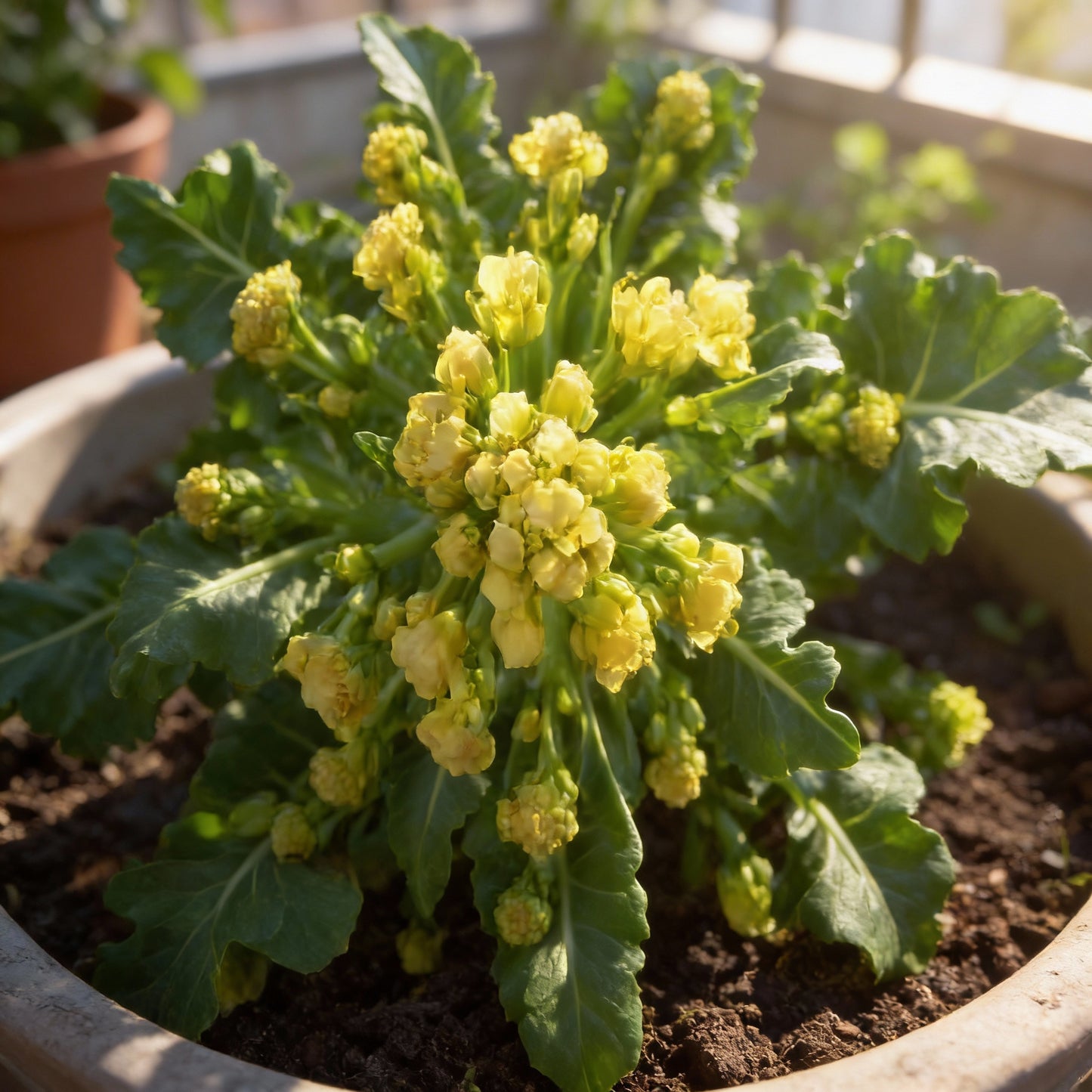 White Sprouting Broccoli Seeds for Gardening