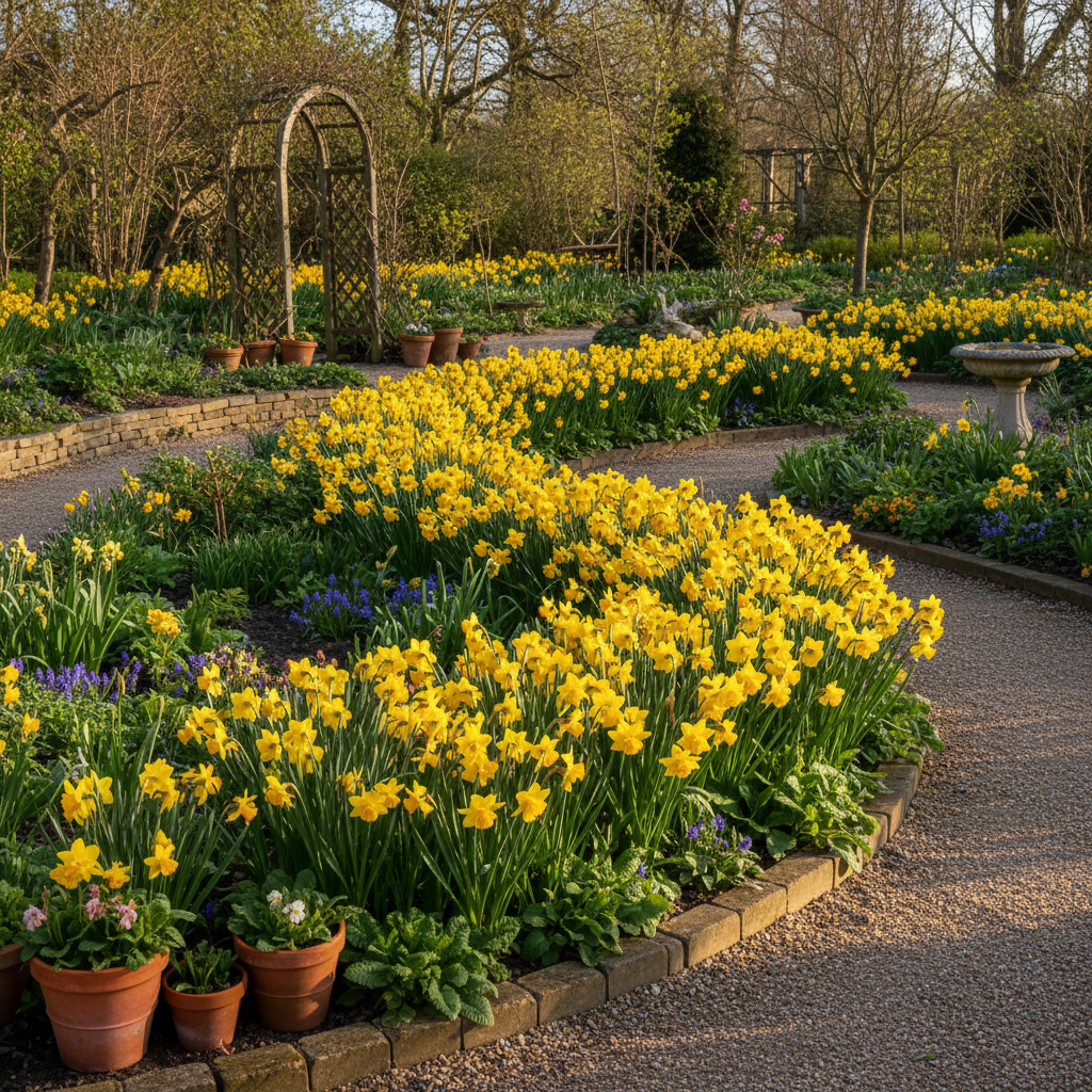Narcissus Tete Boucle Flower Seeds - Double Daffodil Flower Seeds for Garden