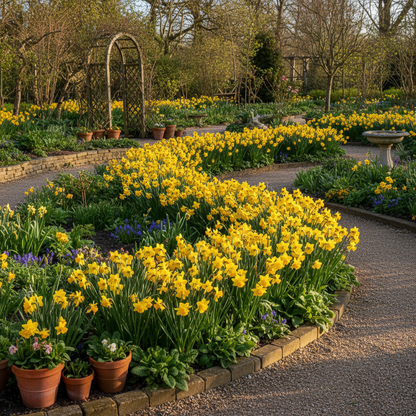 Narcissus Tete Boucle Flower Seeds - Double Daffodil Flower Seeds for Garden