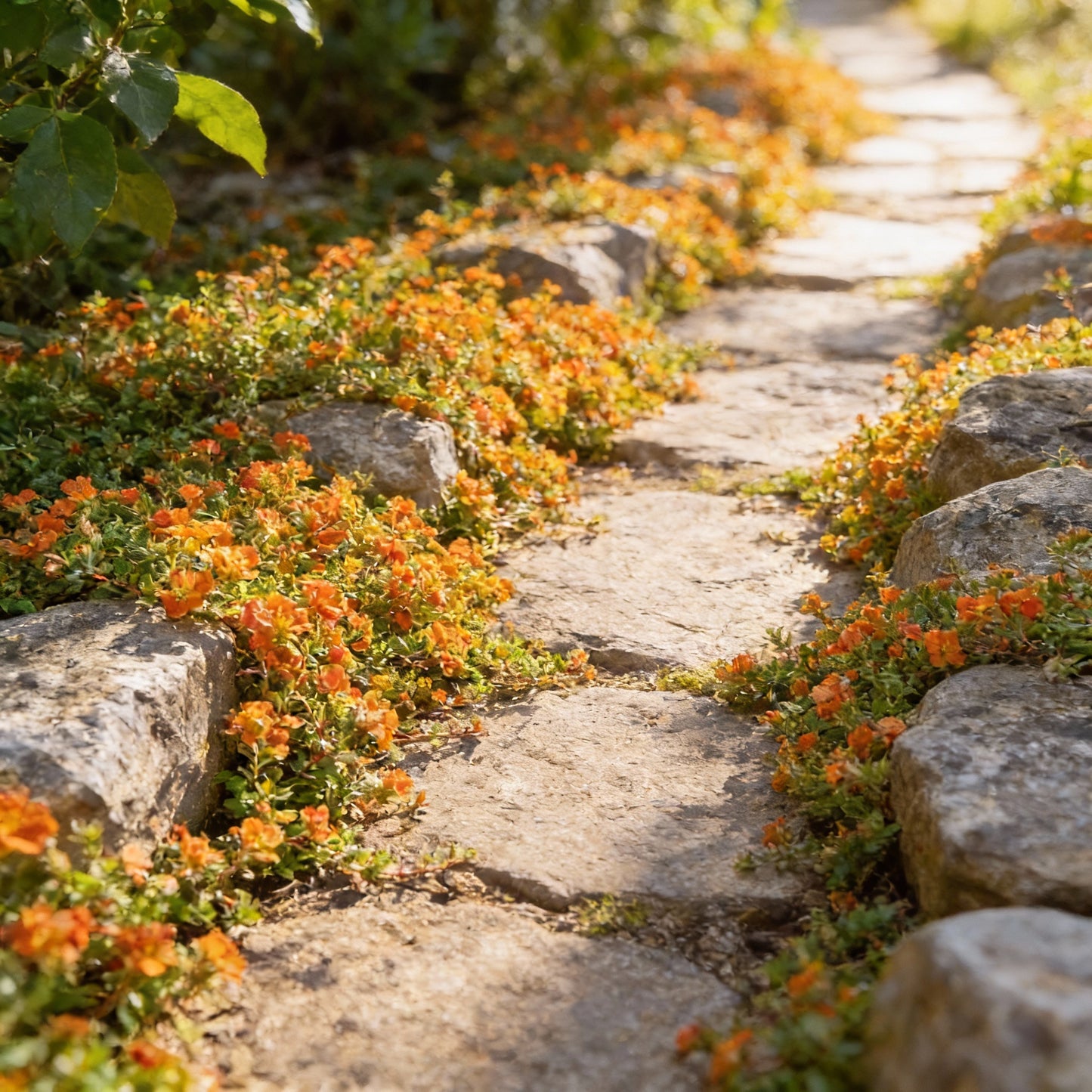 Orange Creeping Thyme Seeds – Fragrant Perennial Ground Cover Plant
