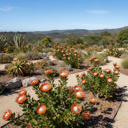 Orange Protea Flower Seeds for Planting